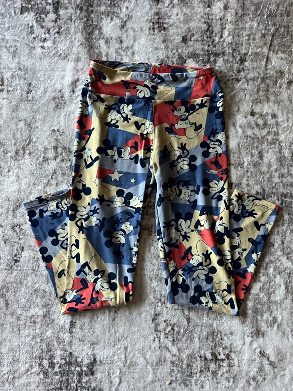LulaRoe Vintage Mickey Mouse Leggings